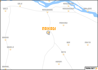 map of Raïkadi