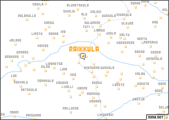 map of Raikküla