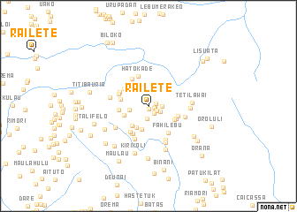 map of Railete