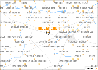 map of Raillencourt