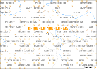 map of Rainbach im Mühlkreis