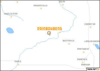 map of Rainbow Bend