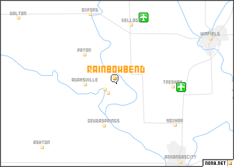 map of Rainbow Bend