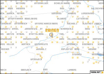 map of Rainen