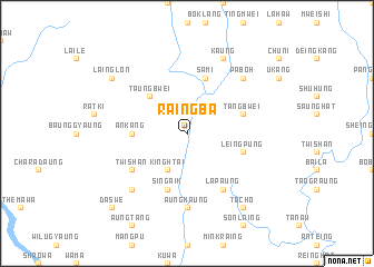 map of Raing Ba