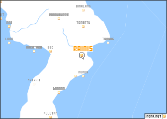 map of Rainis