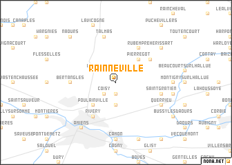 map of Rainneville