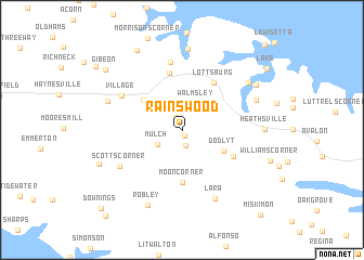 map of Rainswood