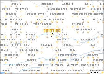 map of Rainting