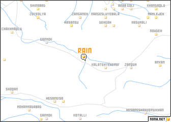 map of Raʼīn