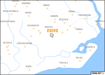 map of Raipo