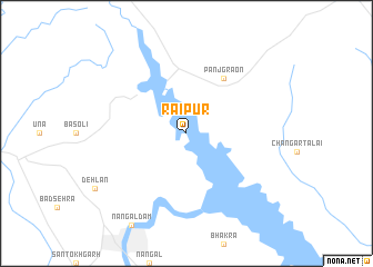 map of Raipur