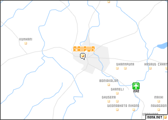 map of Raipur