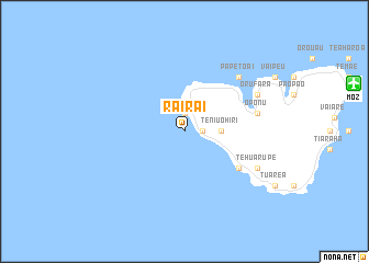 map of Rairai