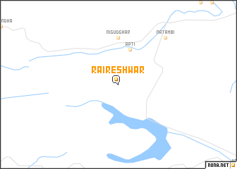 map of Rāireshwar