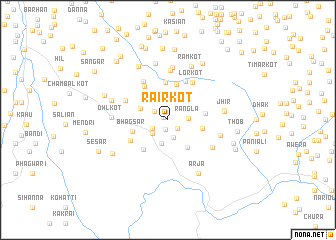 map of Rairkot