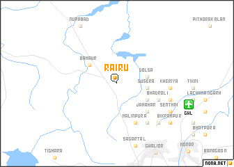 map of Rairu