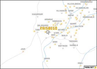 map of Rais Bego