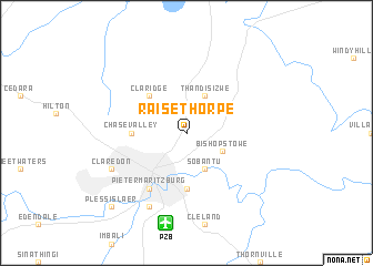 map of Raisethorpe