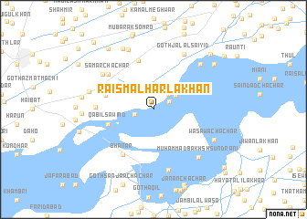 map of Raīs Malhār Lakhan