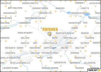 map of Raismes