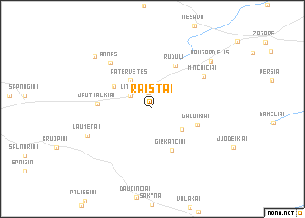 map of Raistai