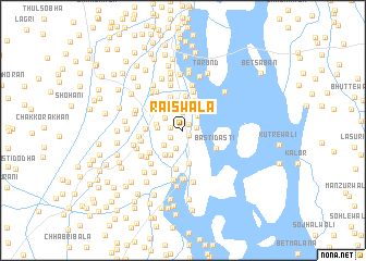 map of Raīswāla