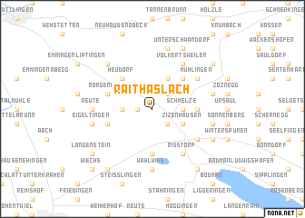 map of Raithaslach