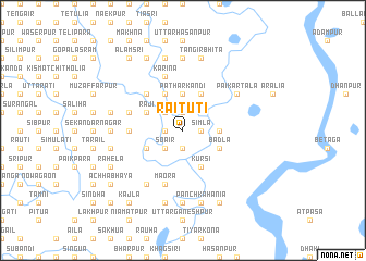 map of Rāituti