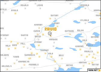 map of Raivio