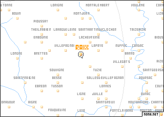 map of Raix