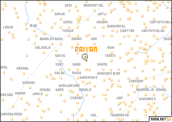 map of Raiyān