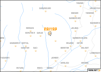 map of Raiyap