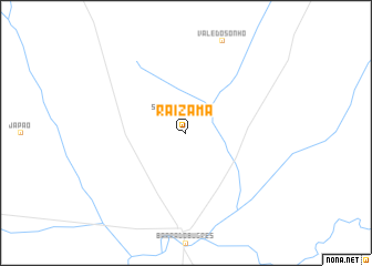 map of Raizama