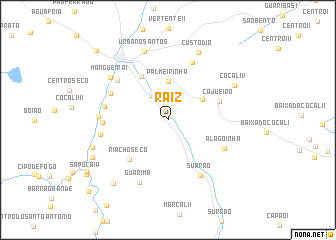 map of Raiz