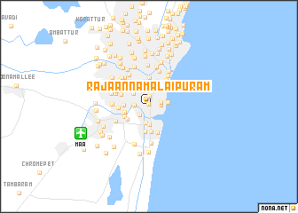 map of Raja Annamalaipuram