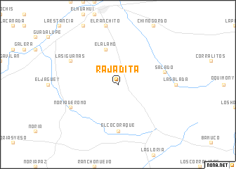 map of Rajadita