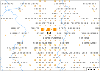 map of Rājāfair