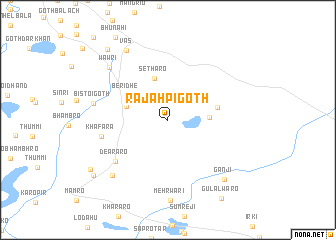 map of Rājah Pi Goth