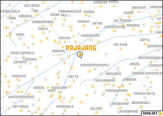 map of Rāja Jang