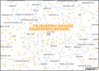 map of Rāja Karam Ilāhi Khān