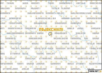 map of Rājak Chikni
