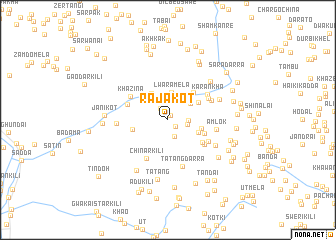 map of Rāja Kot