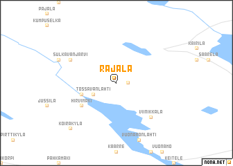 map of Rajala