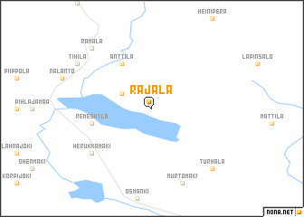 map of Rajala