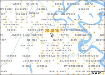 map of Rājandi