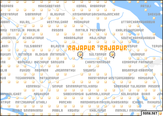 map of Rājāpur