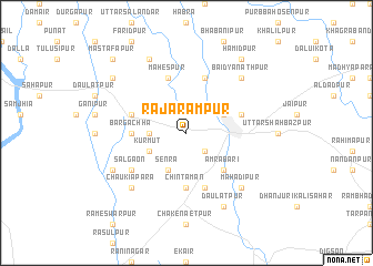 map of Rājārāmpur