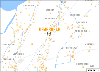 map of Rājarwāla