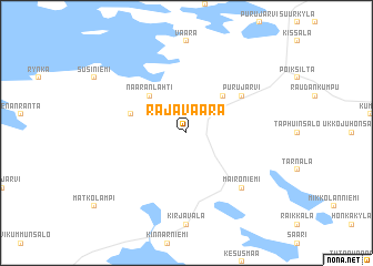 map of Rajavaara